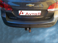 Фаркоп CV 08 для CHEVROLET Cruse 2009-2016, Автос, нагрузка 1800/75 кг. С подрезкой бампера от магазина ФаркопРос